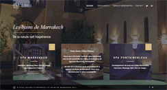 Desktop Screenshot of lesbainsdemarrakech.com